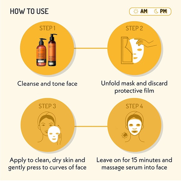 Anti-Aging Face Mask Sheet Pack X5 Moisturizing Anti-Wrinkle Facial Hyaluronic - Picture 5 of 8